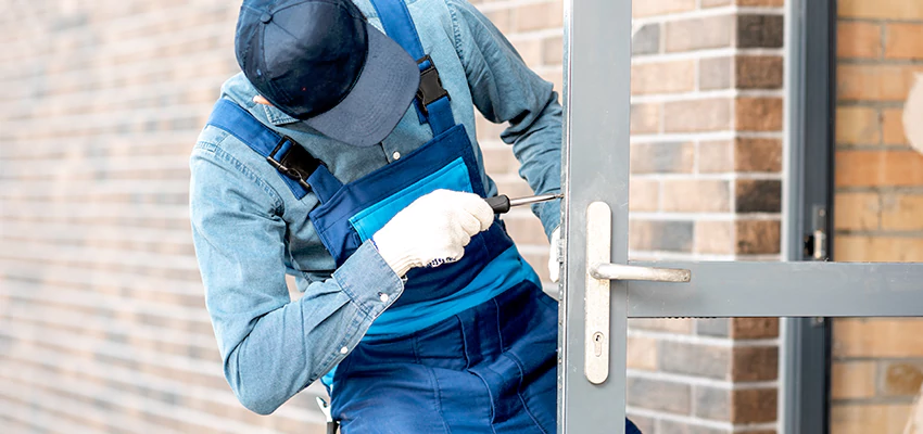 Pivot Storefront Door Locks Installation in Santa Cruz, California